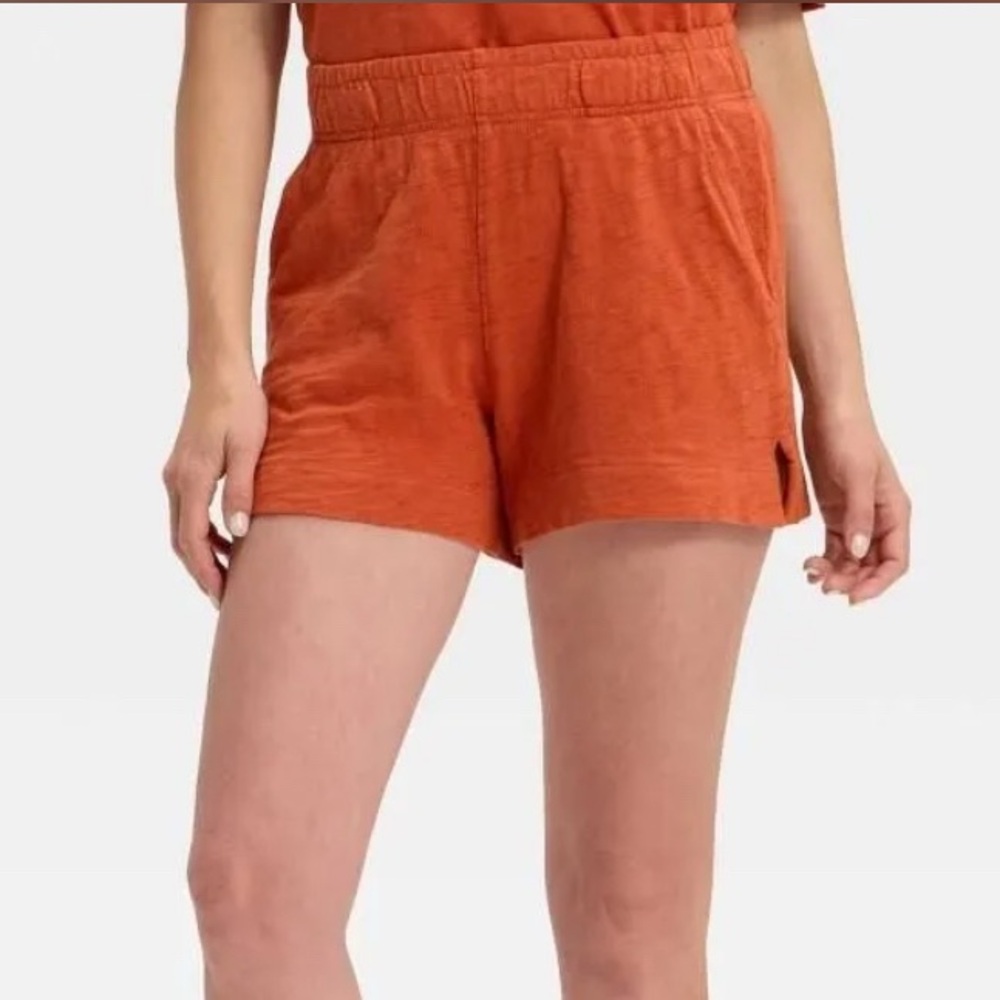 SH45 Universal Thread XL Leisure Studio Pull-on Shorts Rust